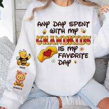 Load image into Gallery viewer, "Any Day Spent with My Grandkids is My Favorite Day" – Personalized 3D Shirt for Grandma AOP Products PopCulturePrints