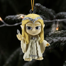 Load image into Gallery viewer, Personalized Hobbit Inspired Movie Fan Ornament Ornament PopCulturePrints