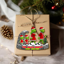 Load image into Gallery viewer, "Together We Walk, Together We Celebrate" - Walking Together Family Acrylic Ornament, Personalized Gift for Families Ornament PopCulturePrints