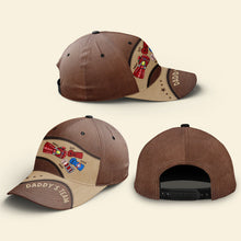 Load image into Gallery viewer, Personalized Superhero Dad Cap - Custom Father's Day Gift Caps PopCulturePrints