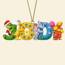 Load image into Gallery viewer, Christmas Alphabet Ornament - Personalized Gifts For Christmas 03padt081026 Ornament PopCulturePrints
