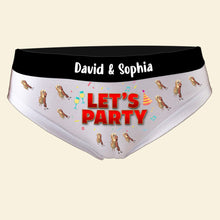 Load image into Gallery viewer, Personalized Party Boxers for Men & Women - Fun & Festive Gift Boxer Briefs PopCulturePrints