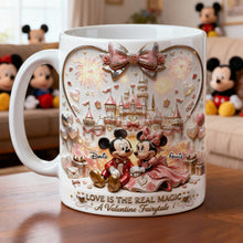 Load image into Gallery viewer, Love Is The Real Magic - Magnificent Love Coffee Mug, Personalized Gift for Couples Coffee Mug PopCulturePrints