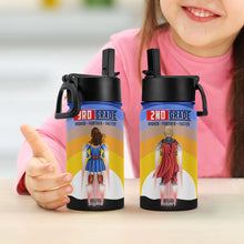 Load image into Gallery viewer, Personalized Superhero Kid Tumbler - Higher, Further, Faster Kid Tumbler PopCulturePrints