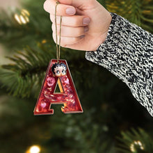 Load image into Gallery viewer, Personalized Alphabet Ornament for Movie Fans - Christmas Edition Ornament PopCulturePrints