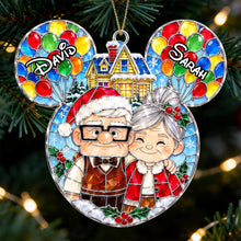 Load image into Gallery viewer, Dreamy Adventure Couple Ornament - Personalized Christmas Gift For Couples 06OHDT050926 Ornament PopCulturePrints