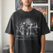 Load image into Gallery viewer, "Embrace your inner villain with style!" - Villain Washed T-Shirt, Customizable Gift for Horror Lovers Shirts PopCulturePrints