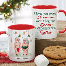 Load image into Gallery viewer, Personalized Old Couple Mug - Unique Christmas and Valentine's Day Gifts for Couples Coffee Mug PopCulturePrints