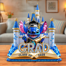 Load image into Gallery viewer, Celebrate Achievement with Custom Graduation Plaque - Personalized Gifts for Graduates Shaped Plaques PopCulturePrints