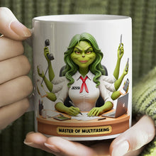Load image into Gallery viewer, Master of Multitasking Coffee Mug - Personalized Gift for Busy Professionals Coffee Mug PopCulturePrints