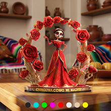 Load image into Gallery viewer, Chingona Como Mi Madre - Personalized Acrylic Plaque for Halloween Shaped Plaques PopCulturePrints