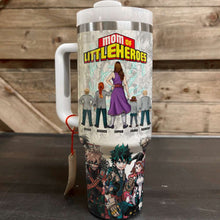 Load image into Gallery viewer, Custom 'Mom of Little Heroes' Anime Tumbler Tumbler Cup PopCulturePrints