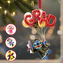 Load image into Gallery viewer, Celebrate Success: Personalized Graduation Ornament - Custom Gift for Graduates, Friends, and Family Ornament PopCulturePrints