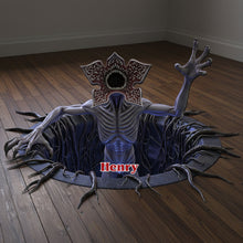 Load image into Gallery viewer, “Welcome to the Unexpected!” - Scary Creature Custom Shaped Doormat - Personalized Gifts for Horror Fans Doormat PopCulturePrints