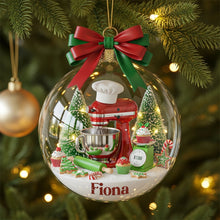 Load image into Gallery viewer, “Bake Joy this Christmas!” – Personalized Stand Mixer Ornament – Gift for Bakers and Cooking Enthusiasts Ornament PopCulturePrints