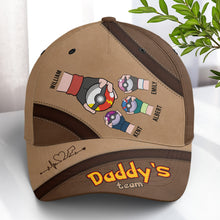 Load image into Gallery viewer, Custom Dad's Team Classic Cap Caps PopCulturePrints