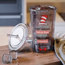 Load image into Gallery viewer, Personalized Teacher Tumbler - Teach Tiny Humans Tumbler Cup PopCulturePrints