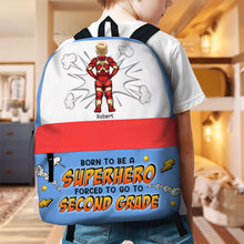 Load image into Gallery viewer, Superhero in Training: Personalized Kindergarten Backpack Backpack PopCulturePrints