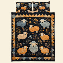 Load image into Gallery viewer, Custom Sheep Lover's Quilt Bed Set - Cozy Animal Theme Bedding Blanket PopCulturePrints