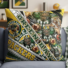 Load image into Gallery viewer, Experience the Bold Spirit: Custom Miami Dolphins Pillow - Perfect Gift for Fans and Home Decor Pillow PopCulturePrints