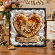 Load image into Gallery viewer, "The Heart of a Lioness: Best Mom In The Pride Lands" - Personalized Acrylic Plaque for Moms and Grandmas Shaped Plaques PopCulturePrints