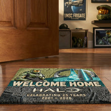 Load image into Gallery viewer, Celebrate Your Adventure – Sci-Fi Hero Anniversary Doormat – Personalized Gift Doormat PopCulturePrints