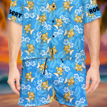 Load image into Gallery viewer, Personalized Hawaiian Set for Gaming Enthusiasts - Vibrant Game Character Design Hawaiian Shirts PopCulturePrints