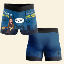 Load image into Gallery viewer, Personalized Magic Wand Men's Boxer Shorts Boxer Briefs PopCulturePrints