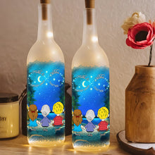 Load image into Gallery viewer, “Forever Linked Together” - Personalized Bottle Lamp for Mom, Gifts for Mothers and Grandmothers Bottle Lamp PopCulturePrints