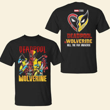 Load image into Gallery viewer, Deadpool & Wolverine Fan T-Shirt for Movie Lovers Shirts PopCulturePrints