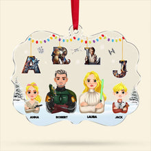 Load image into Gallery viewer, Custom Star Wars Family Name Ornament Ornament PopCulturePrints