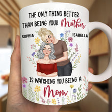 Load image into Gallery viewer, The Only Thing Better Than Being Your Mother - Personalized Mug for Moms and Grandmas Mug PopCulturePrints