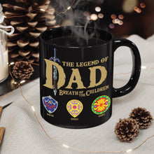 Load image into Gallery viewer, Legend of Dad Personalized Coffee Mug Coffee Mug PopCulturePrints
