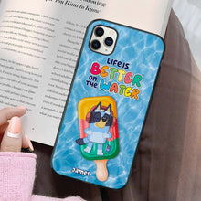 Load image into Gallery viewer, Personalized 'Life is Better on the Water' Phone Case for Fans Phone Case PopCulturePrints