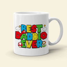 Load image into Gallery viewer, Best Dad Ever Personalized Mug Coffee Mug PopCulturePrints