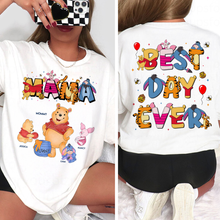 Load image into Gallery viewer, Mama, You're the Best! - Personalized Mom Shirt - Perfect Gift for Mom and Grandma Shirts PopCulturePrints