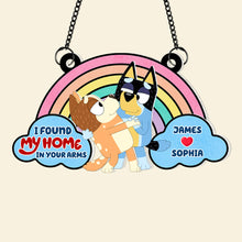 Load image into Gallery viewer, Personalized Rainbow Suncatcher Ornament - Perfect Gift for Husband Suncatcher PopCulturePrints