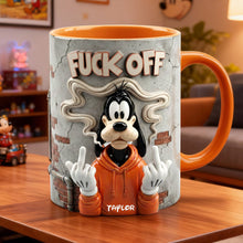 Load image into Gallery viewer, ‘Funny Attitude’ - Personalized Coffee Mug for Stoners - Unique Gift for Friends, Family, and More Coffee Mug PopCulturePrints