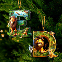 Load image into Gallery viewer, Personalized Movie-Themed Acrylic Christmas Ornaments - Alphabet Collection Ornament PopCulturePrints