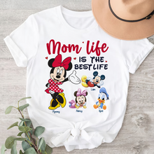 Load image into Gallery viewer, Mom Life is the Best Life - Personalized Shirt for Moms, Grandma and Loved Ones Shirts PopCulturePrints