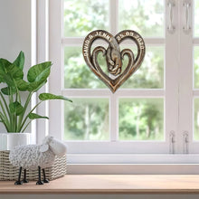 Load image into Gallery viewer, Personalized Forever Love Wood Sign for Couples Wood Sign PopCulturePrints
