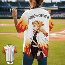 Load image into Gallery viewer, “Unleash Your Inner Fan!” - Personalized Baseball Fan Jersey Shirt - Unique Gift for Sports Enthusiasts AOP Products PopCulturePrints
