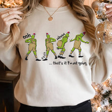 Load image into Gallery viewer, Festive Grinch Dance Christmas Sweatshirt Shirts PopCulturePrints