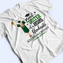 Load image into Gallery viewer, Proud Mom of a 2025 Graduate - Personalized T-Shirt T-shirt PopCulturePrints
