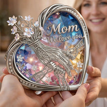 Load image into Gallery viewer, Mom & Children Holding Hands Love Acrylic Plaque - Personalized Gift for Mom, Grandma & More Shaped Plaques PopCulturePrints