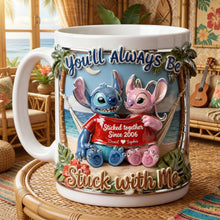Load image into Gallery viewer, You'll Always Be Stuck with Me - Personalized Mug for Couples Coffee Mug PopCulturePrints