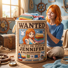 Load image into Gallery viewer, Wanted Adventure Laundry Basket - Personalized Gifts 03paqn110726 Laundry Basket PopCulturePrints