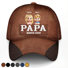 Load image into Gallery viewer, Dad & Grandpa: A Personalized Classic Cap - Celebrate Special Moments Classic Cap PopCulturePrints
