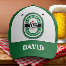 Load image into Gallery viewer, Personalized 'World's Greatest Dad' Classic Cap Caps PopCulturePrints