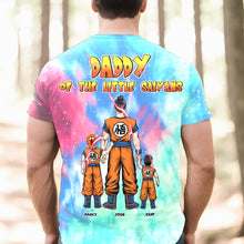 Load image into Gallery viewer, Custom Father's Day 3D Shirt - Daddy of the Little Saiyans AOP Products PopCulturePrints